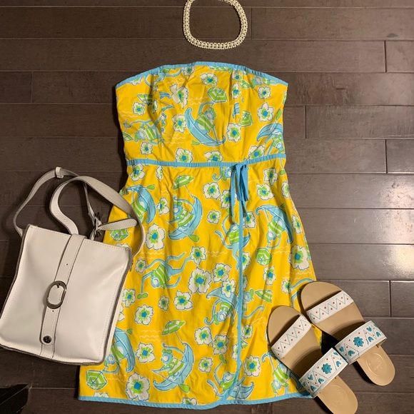 Lilly Pulitzer Dresses & Skirts - Lilly Pulitzer strapless dress